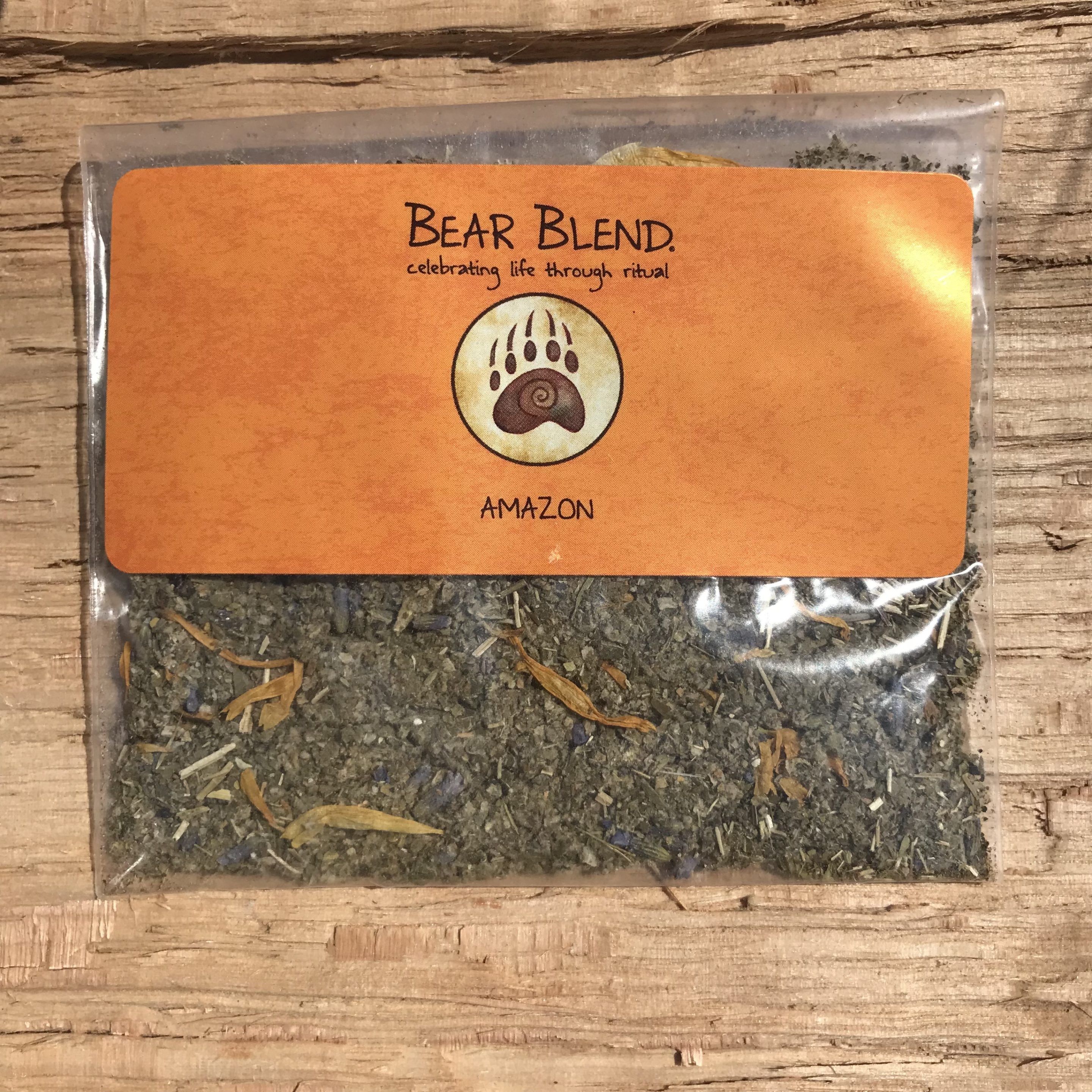 Amazon Herbal Ceremonial Blend Sample Bear Blend
