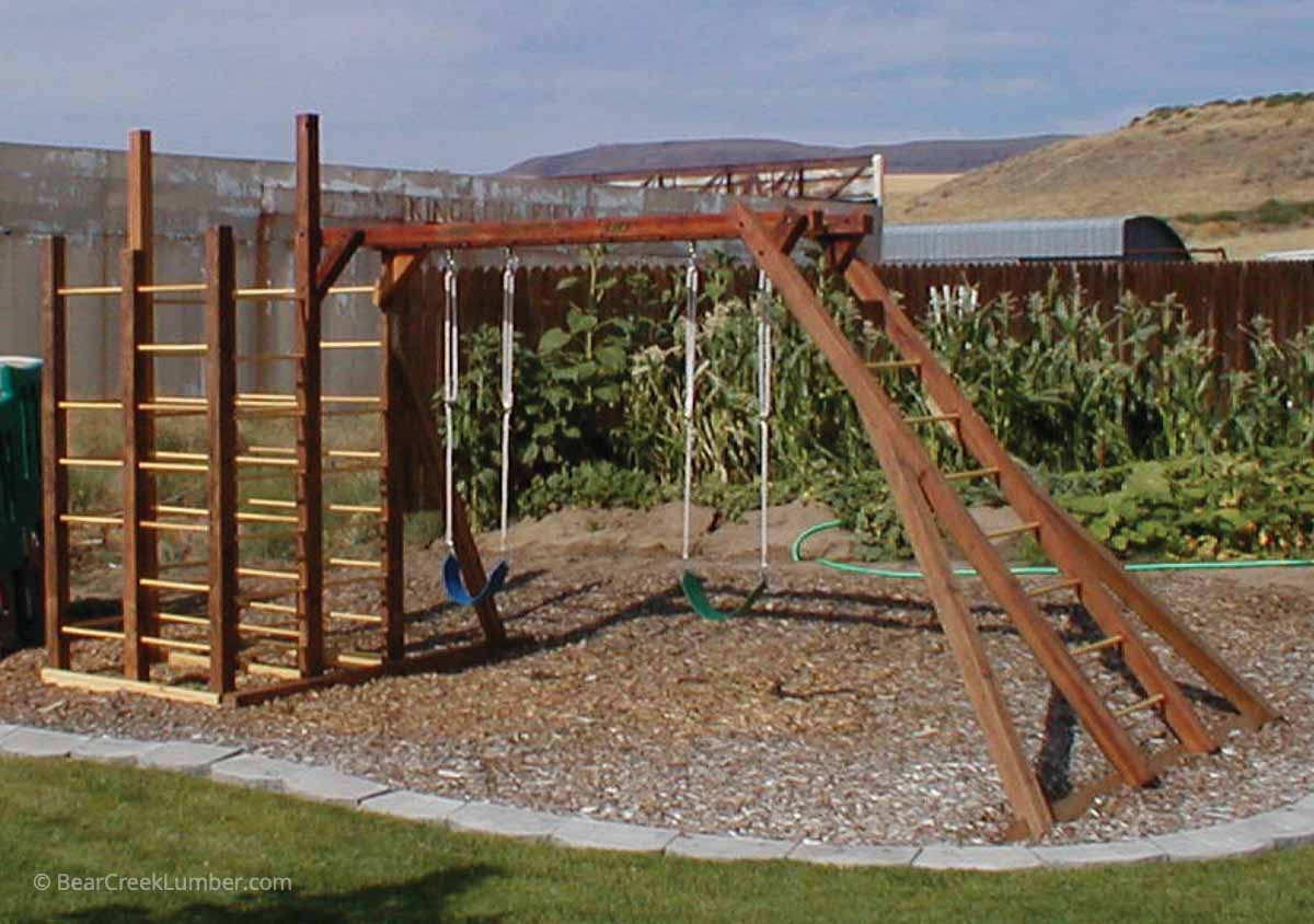 Western Red Cedar Timbers Playset Testimonials Bear Creek Lumber