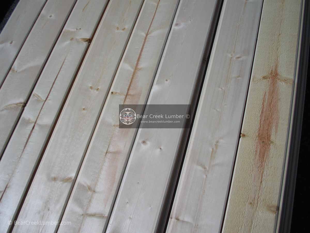 2 Common Grade Ponderosa Pine and Spruce Bear Creek Lumber