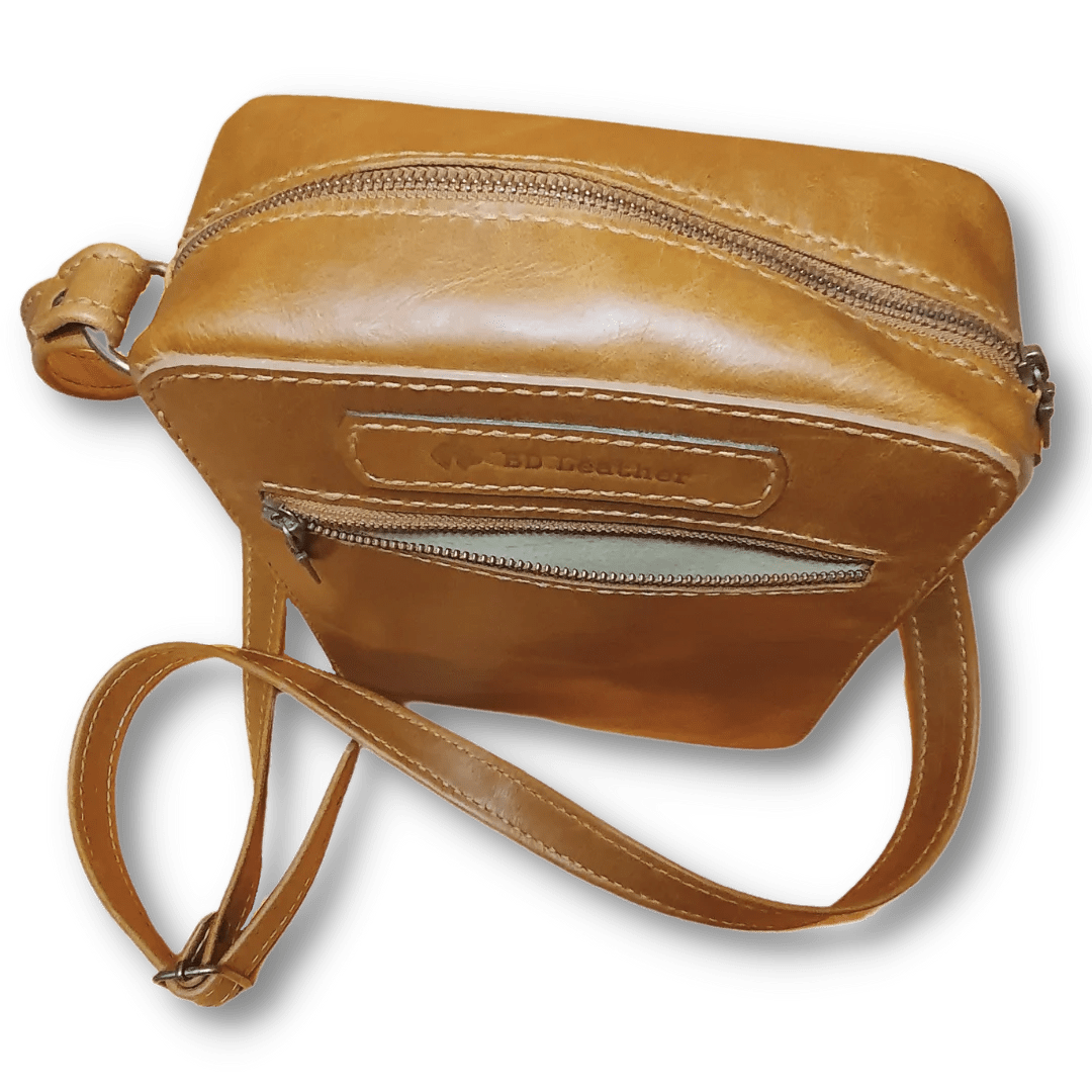 Airedale Man Bag Bearded Dog Leather