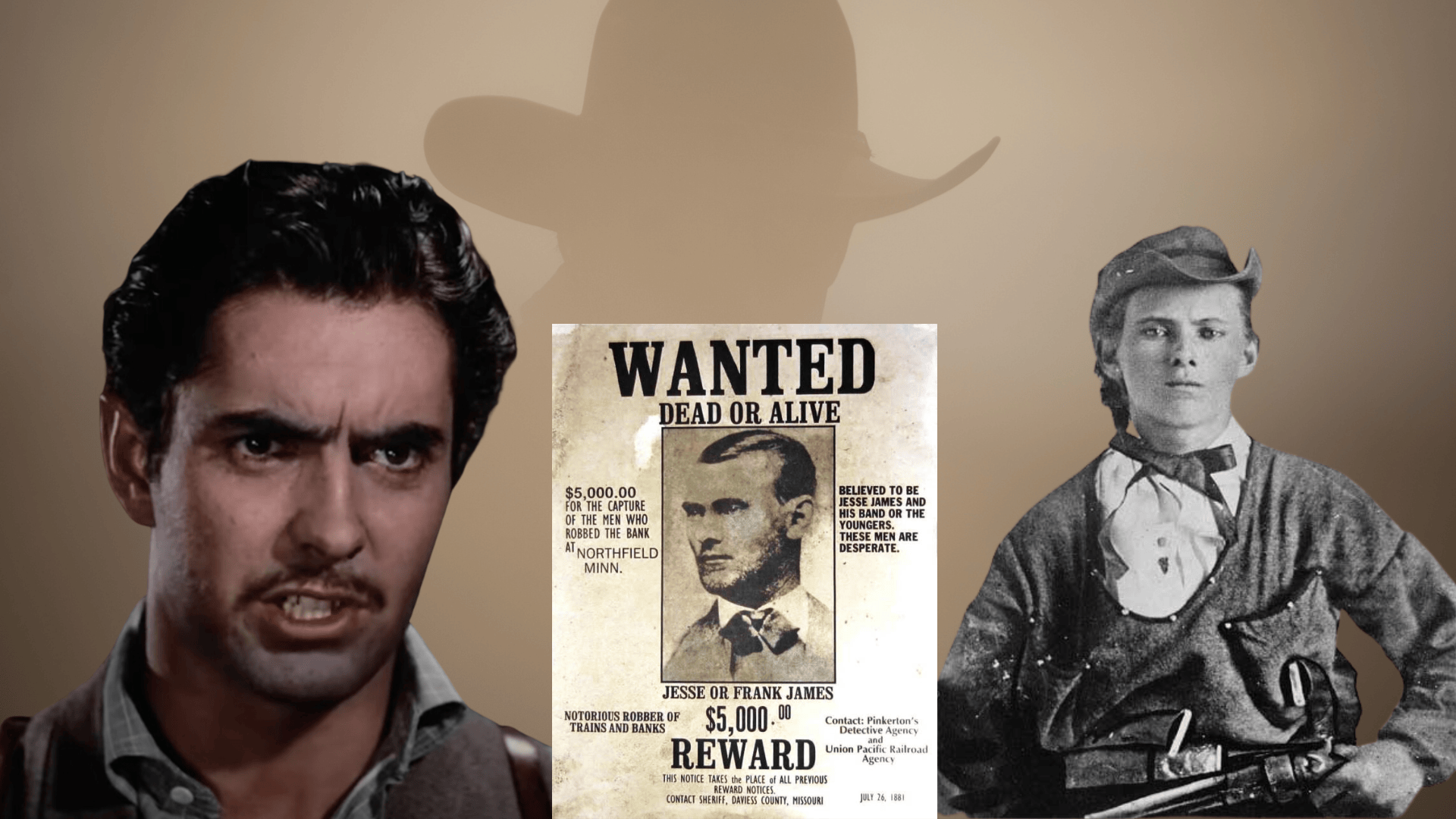 Jesse James Outlaw Wanted