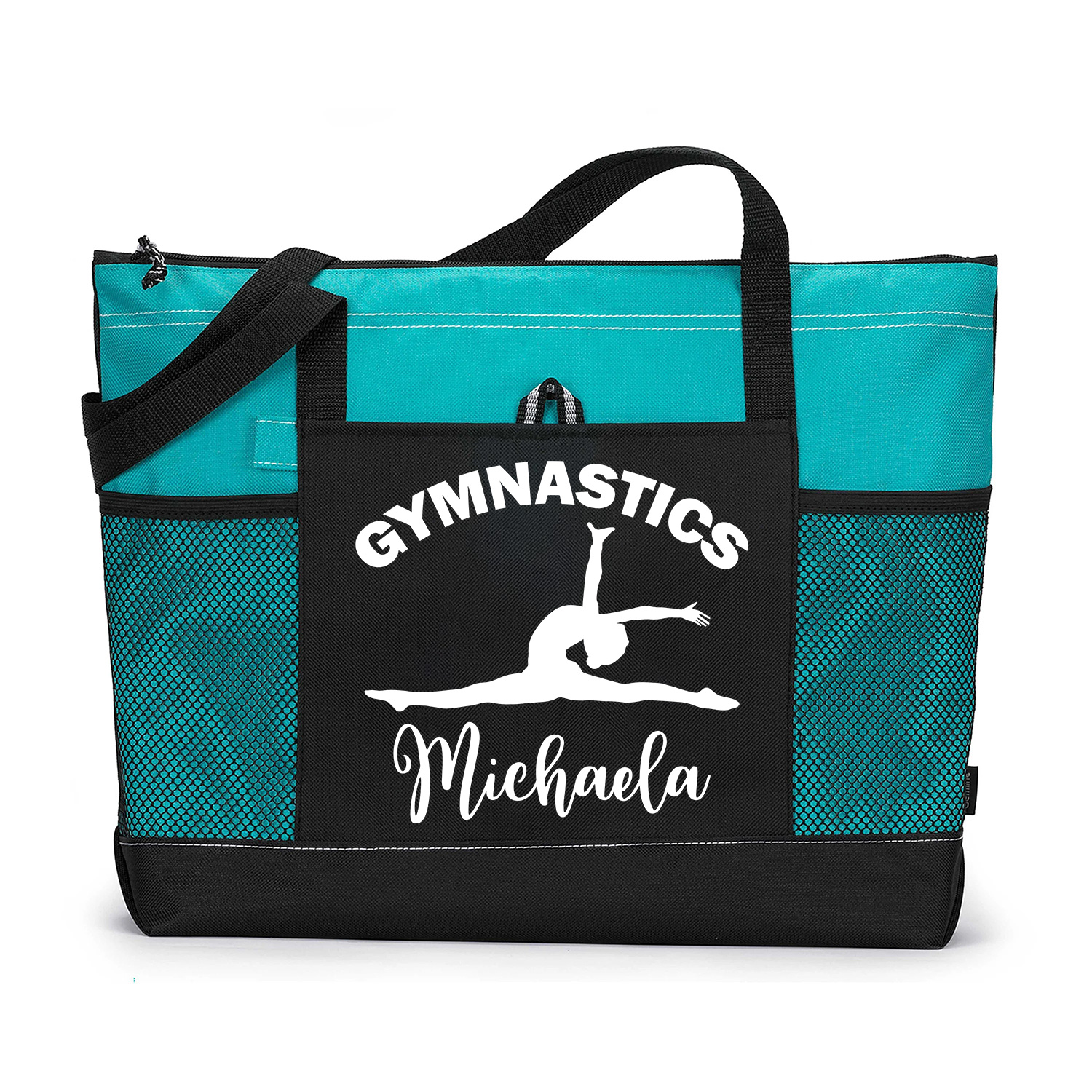 Gymnastics Tote Bag, Dance Bag Girl, Gymnastics Bag, Gymnastics Canvas