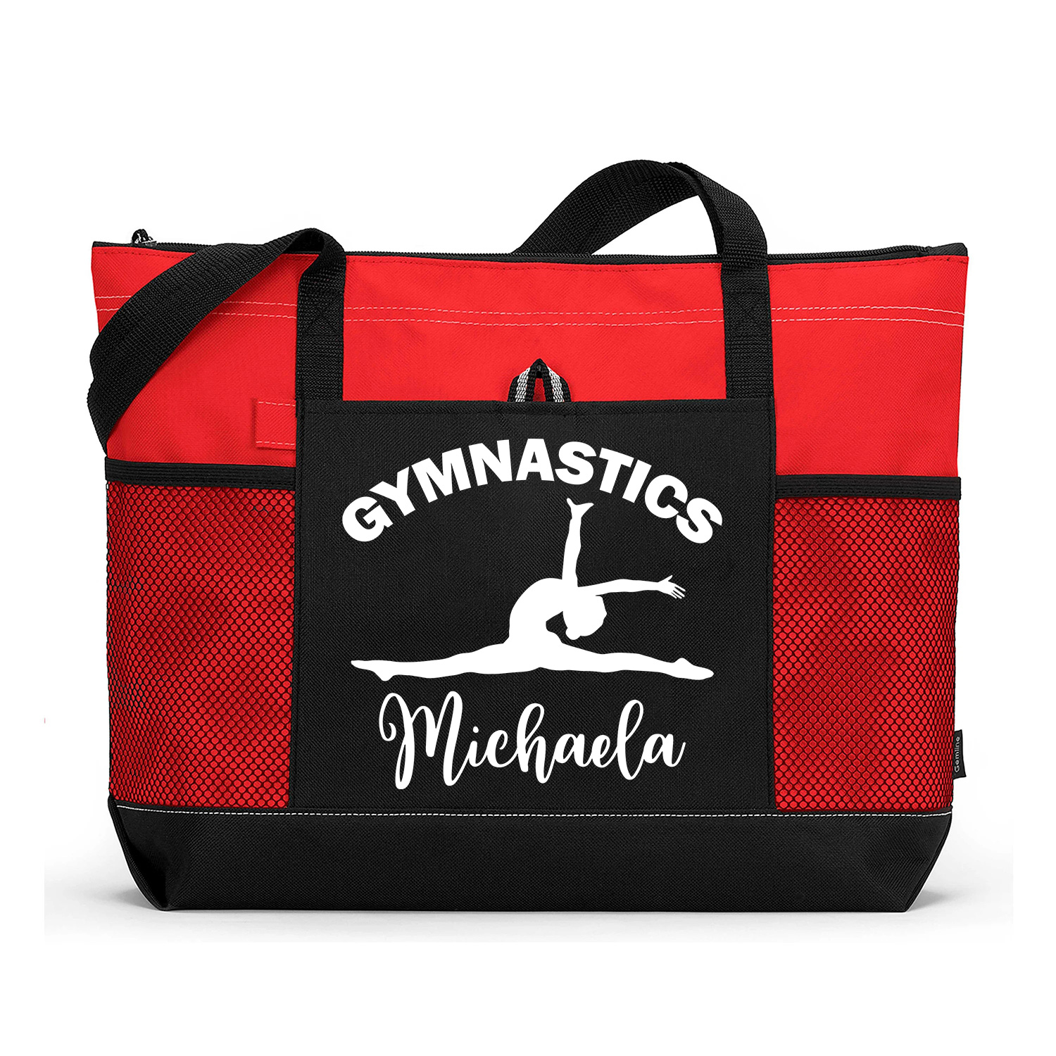 Gymnastics Tote Bag, Dance Bag Girl, Gymnastics Bag, Gymnastics Canvas
