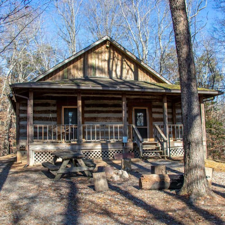 GREENBRIER RUSTIC LOG CABIN Bear Mountain Camping