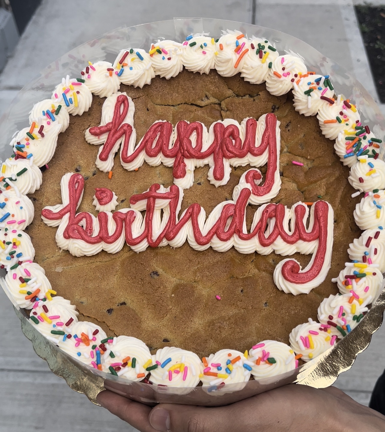 DoubleLayered 10″ Cookie Cake Bear Mountain Bakery