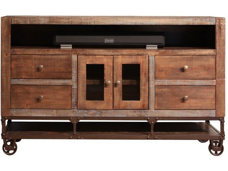Urban Gold IFD560STAND62 TV Stand Bear's Furniture Greenville
