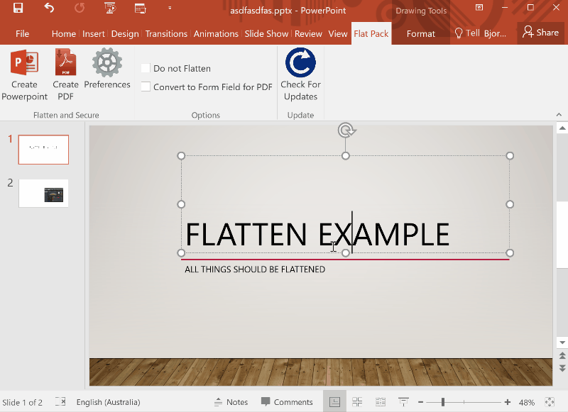 Flat Pack for Powerpoint