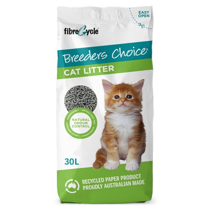 Breeders Choice Litter 30 Litres Beary Fuzzy Forever Rescue