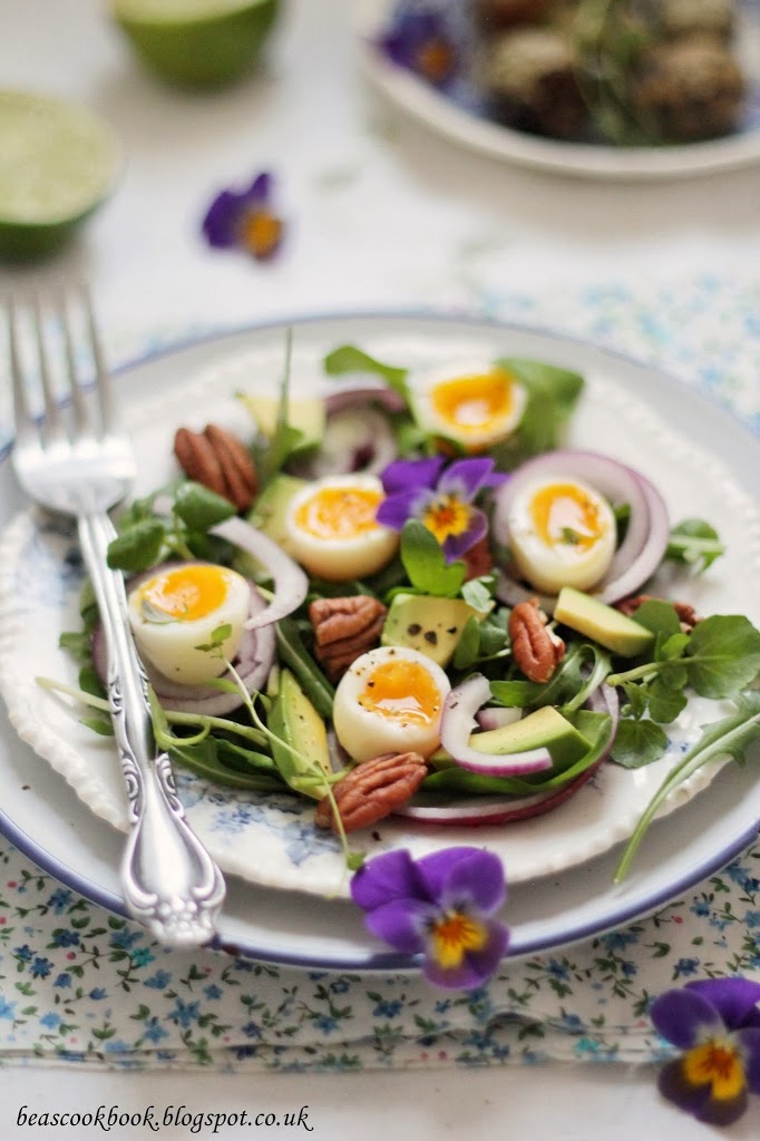 QUAIL EGG SALAD Bea's cookbook