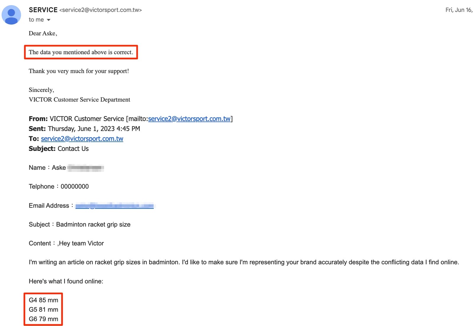 Does the theory of badminton grip sizes apply to you?