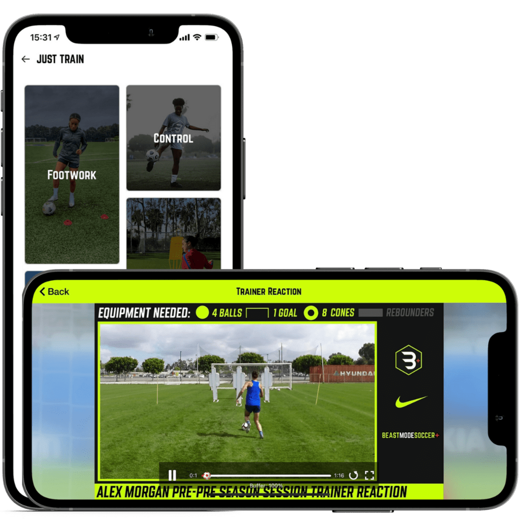 Beast Mode Soccer Plus The 1 Individual Soccer Training App