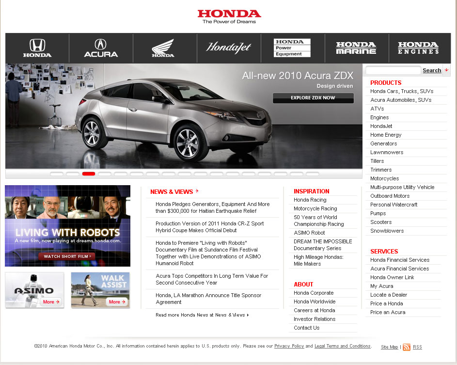 Honda. Toyota. Product recalls. Online?