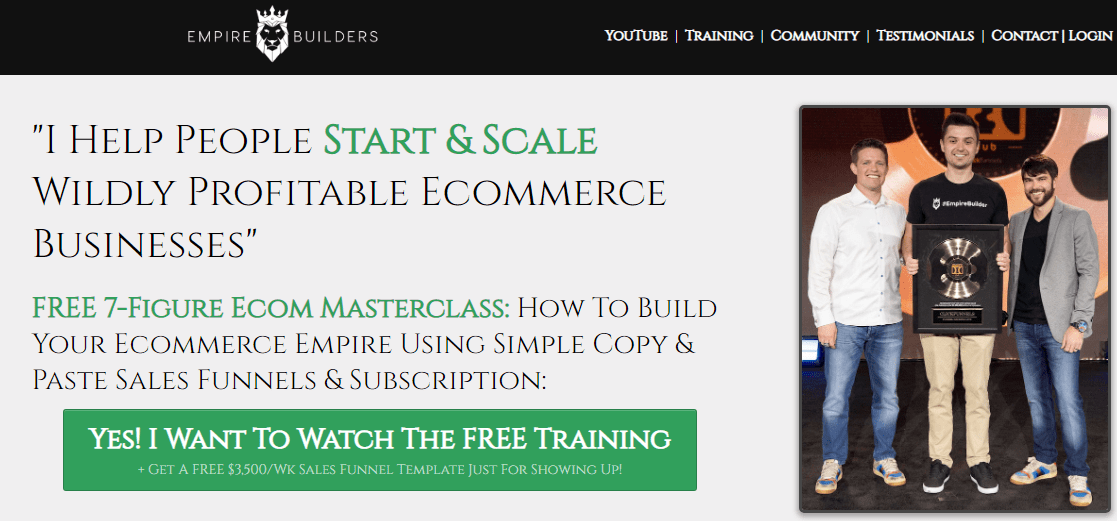 Empire Builders Review Peter Pru’s Course Scam?