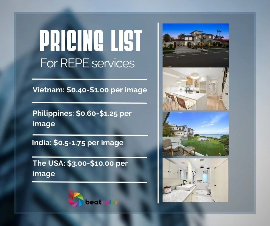 Real Estate Photo Editing Prices Overview 2023 You Must Know