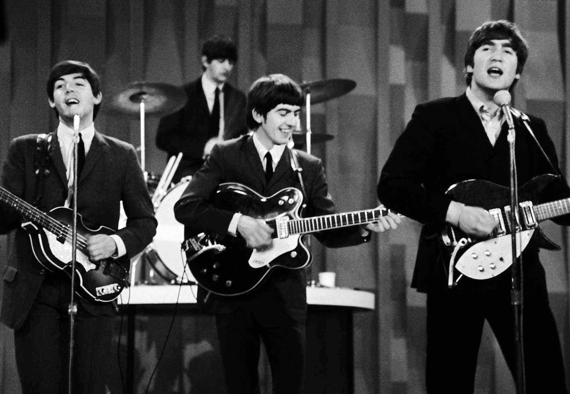 40 Amazing Best The Beatles Black and White Photos The Beatles(020)