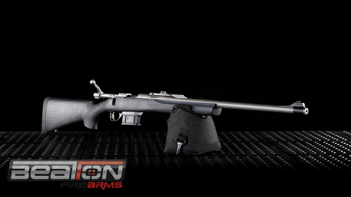 Howa 1500 with express sights Beaton Firearms