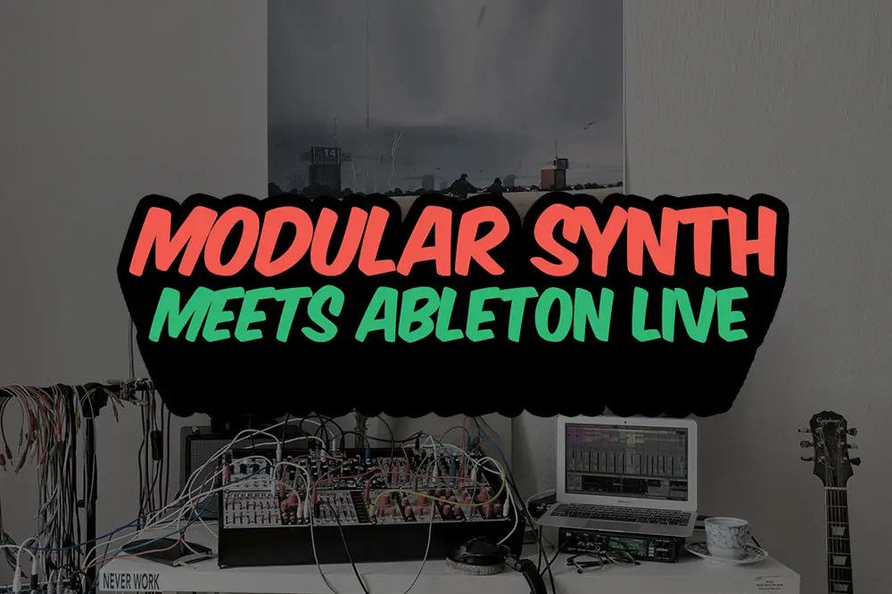 Connect Modular Synth to Ableton Live Beat Production