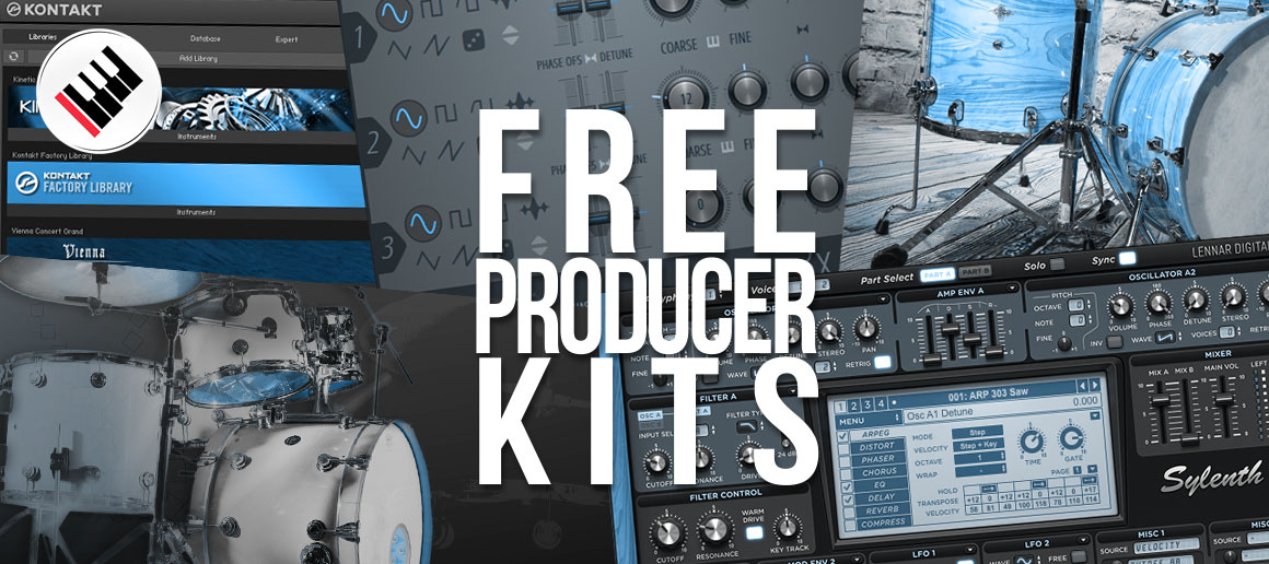 Free Kits for Producers (Drum Kits, Preset Banks, etc.)