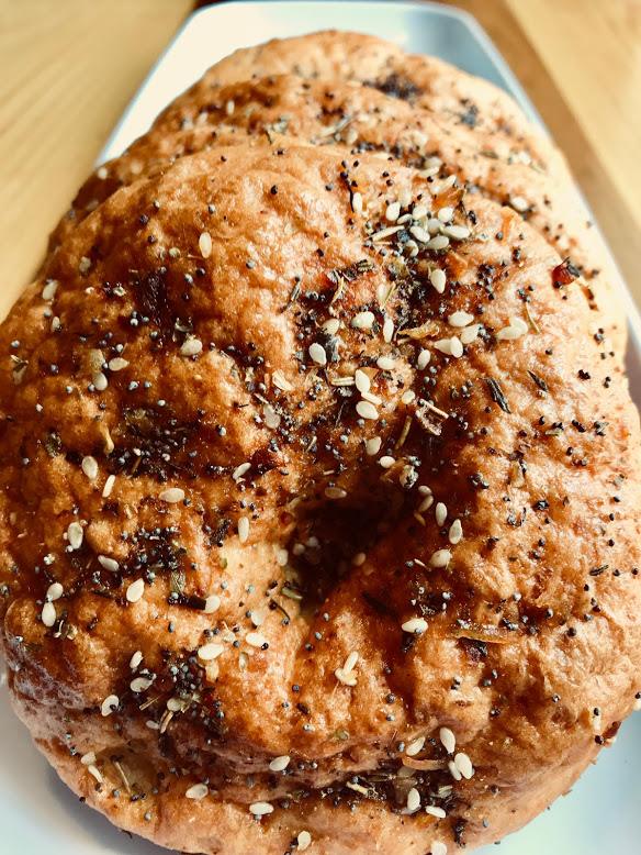 4 pack GlutenFree Everything Bagels Beat the Wheat