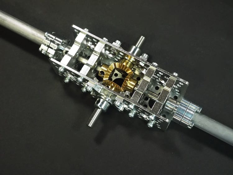 A Counterrotating Differential Beatty Robotics