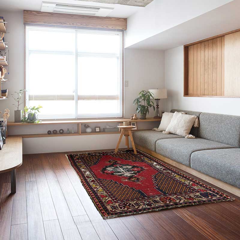 ダークブラウンの床に合うラグ選び カラー配分のポイント ボー・デコール オンラインショップ