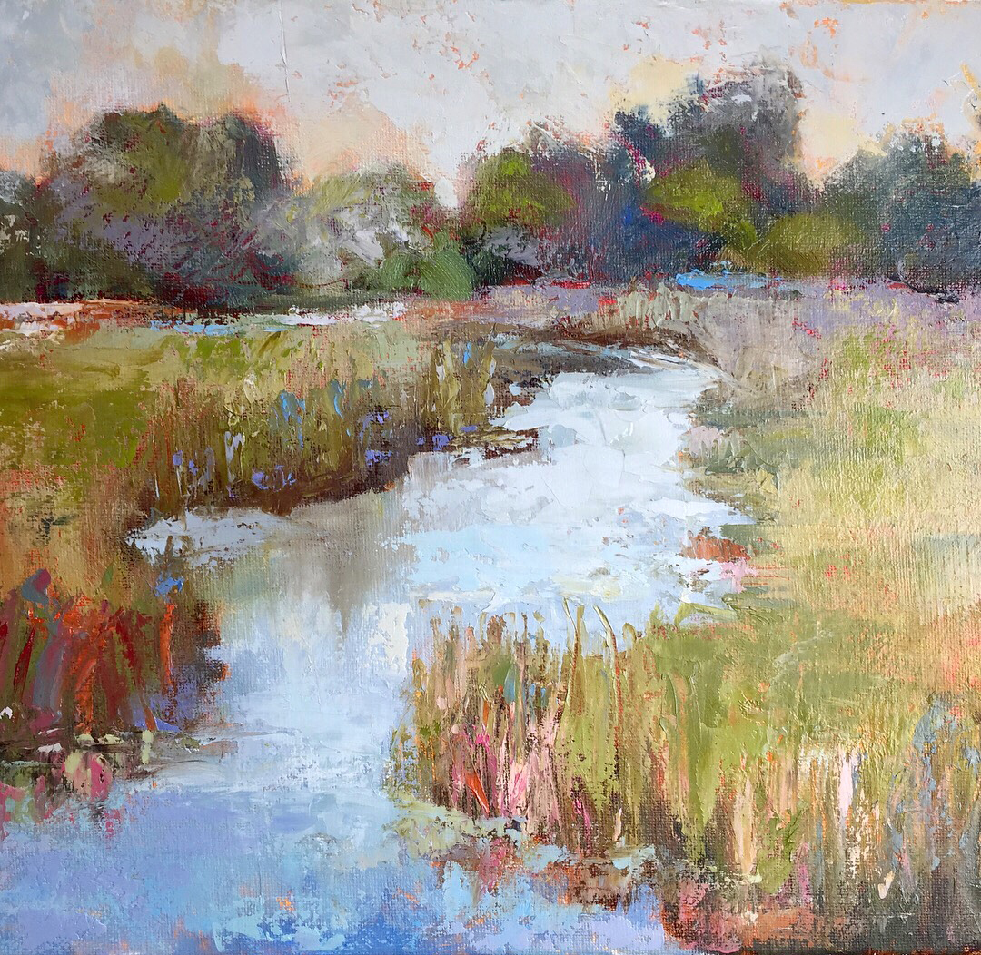 Brook Penick & Vicki Mann in the Art Gallery Beaufort Historic Site