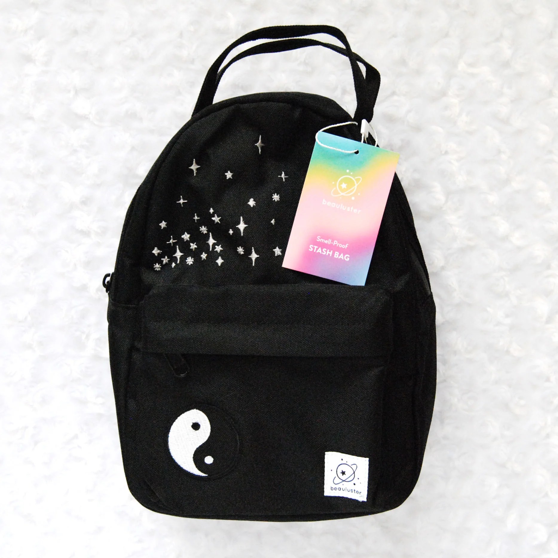 Yin and Yang SmellProof Mini Backpack Beauluster