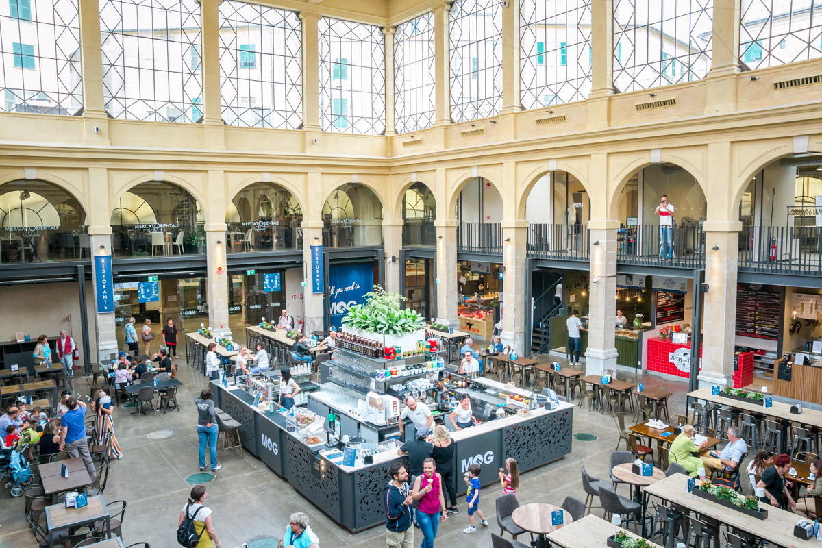 Food market in Genoa Let's discover MOG BeautifuLiguria