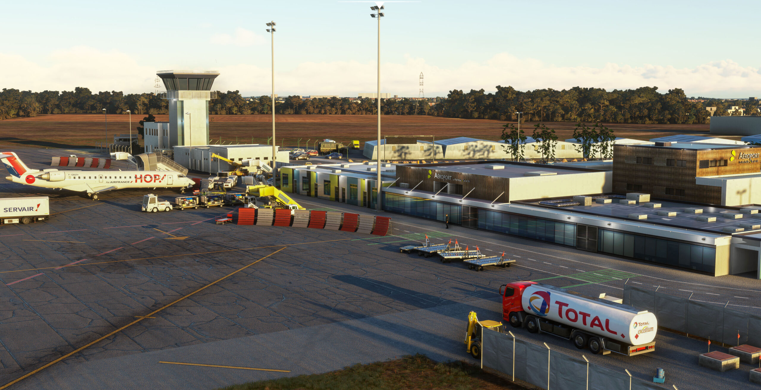 La Rochelle Airport [LFBH] BEAUTIFUL MODEL of the WORLD