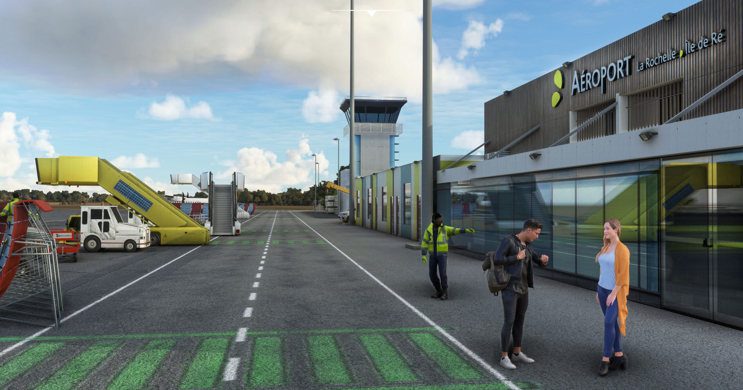 La Rochelle Airport [LFBH] BEAUTIFUL MODEL of the WORLD