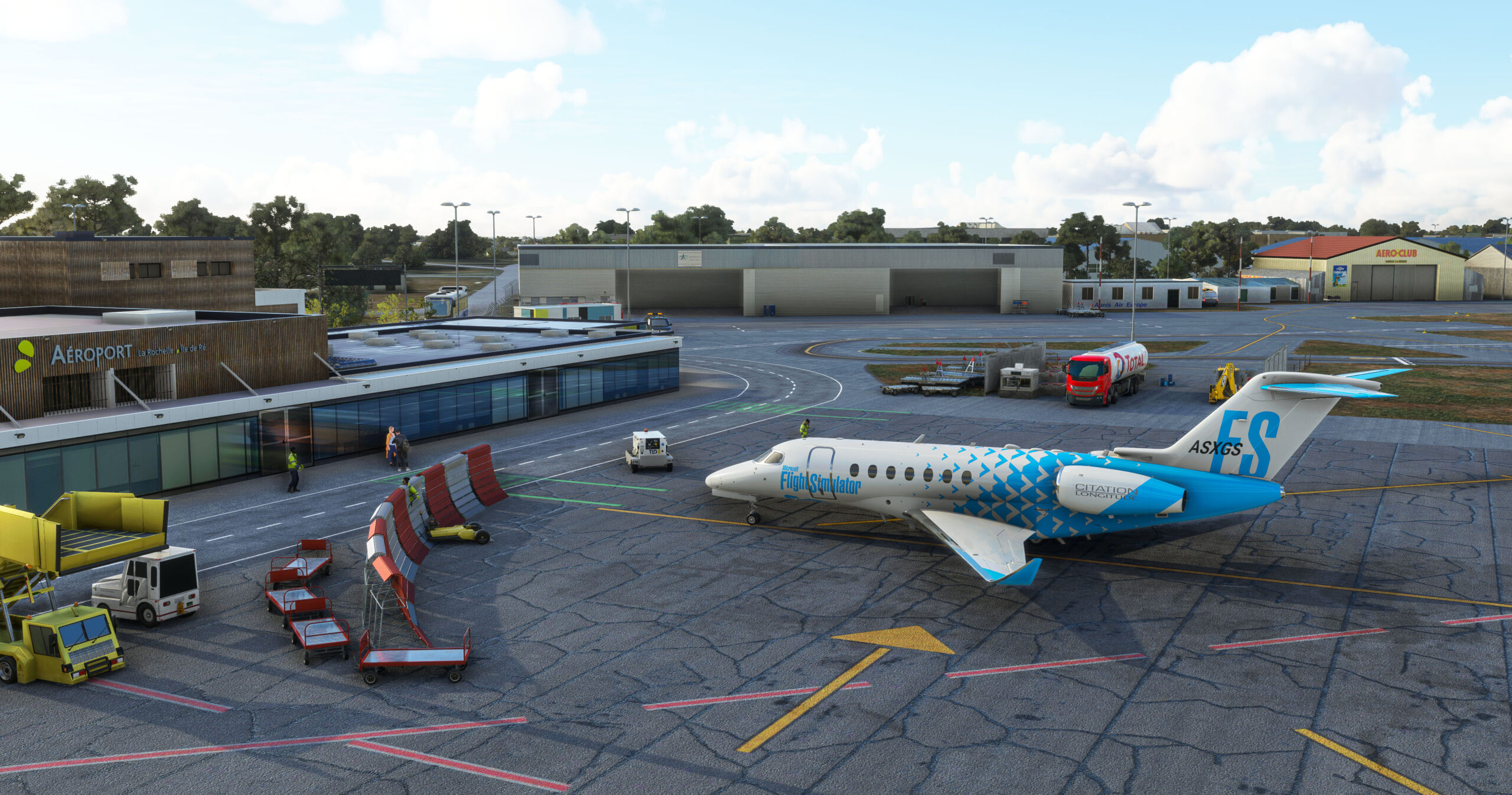 La Rochelle Airport [LFBH] BEAUTIFUL MODEL of the WORLD