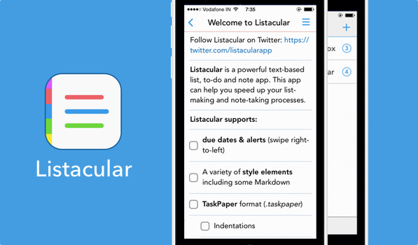 Listacular — One App for Your Lists, Notes & ToDos • Beautiful Pixels