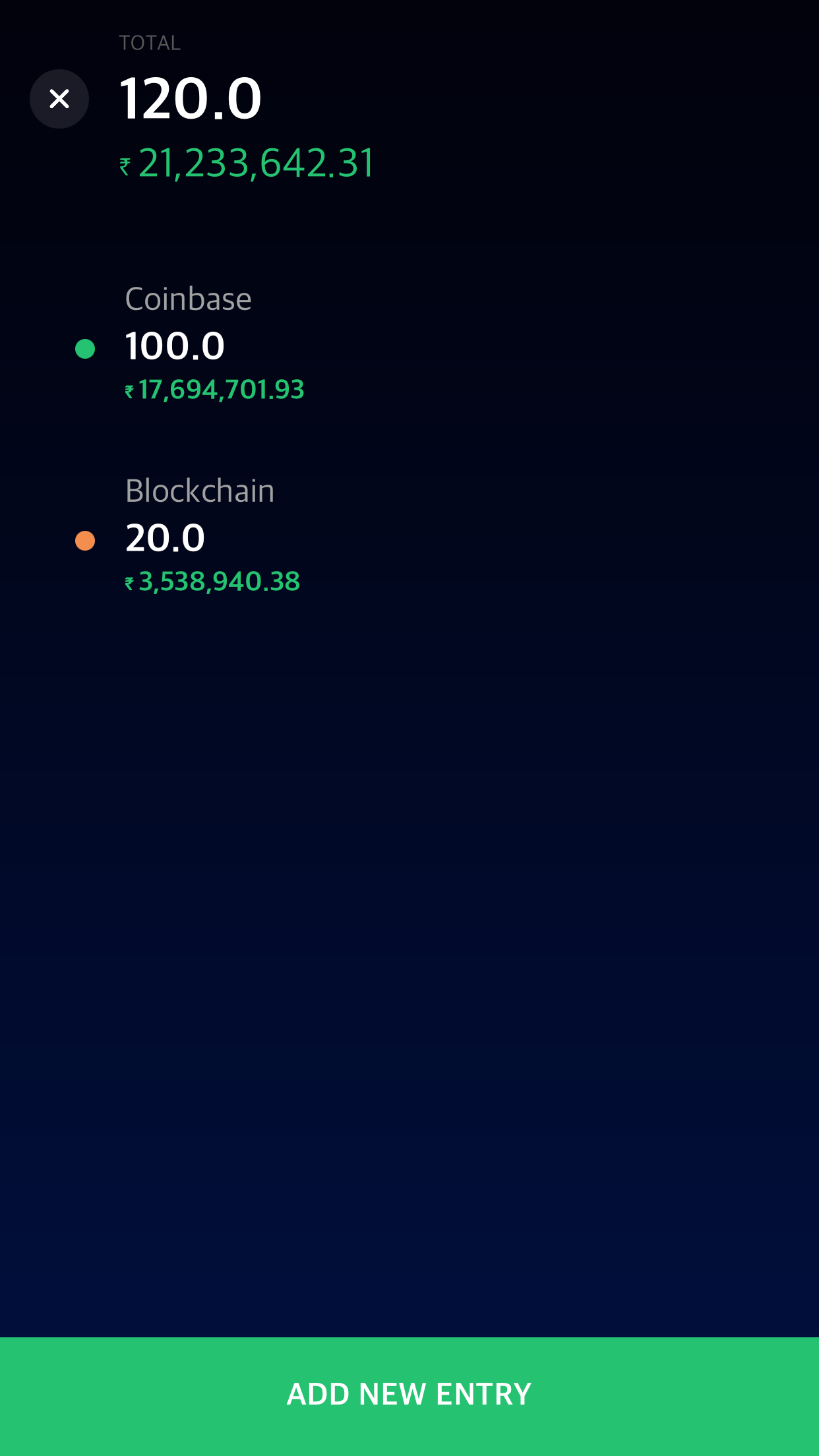 BitWorth — Cryptocurrency Net Worth Calculator • Beautiful Pixels