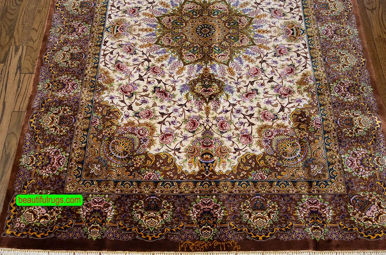 Brown Rug Silk Rug Rug Stores Near Me Beautiful Rugs