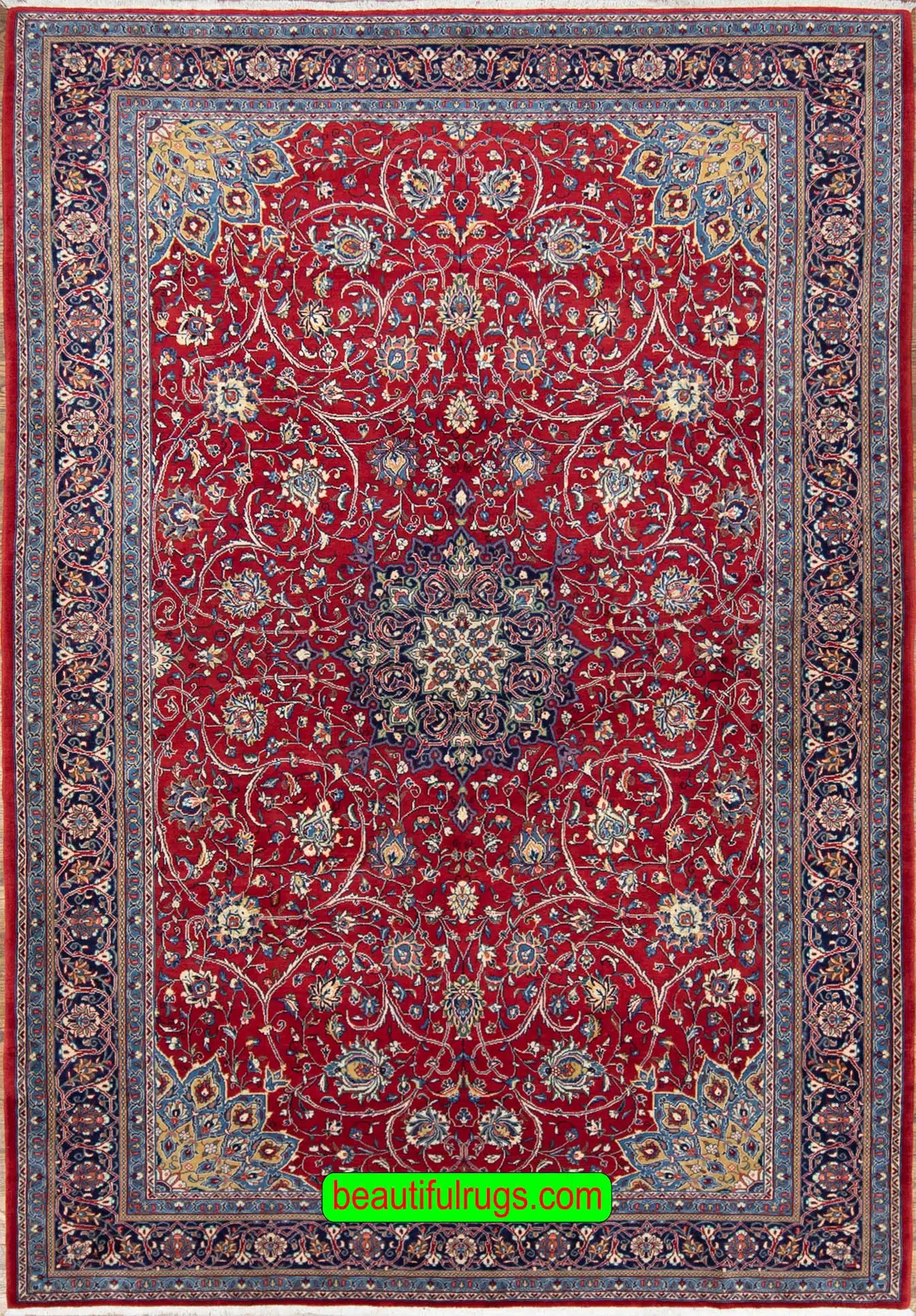 Area Rug Buy Red Persian Sarouk Wool Area Rug While On Sale