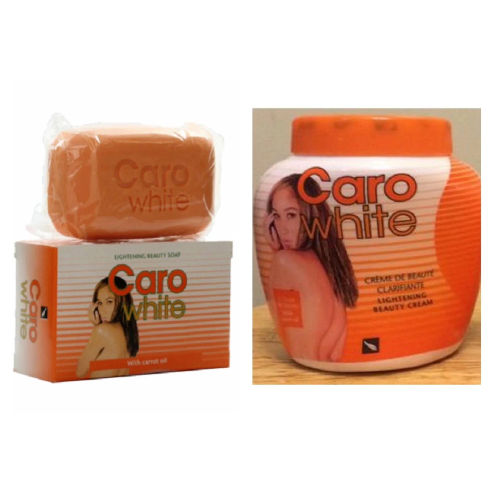 1 x Caro White 500ml Jar + 180gm Caro White Soap Beauty City London