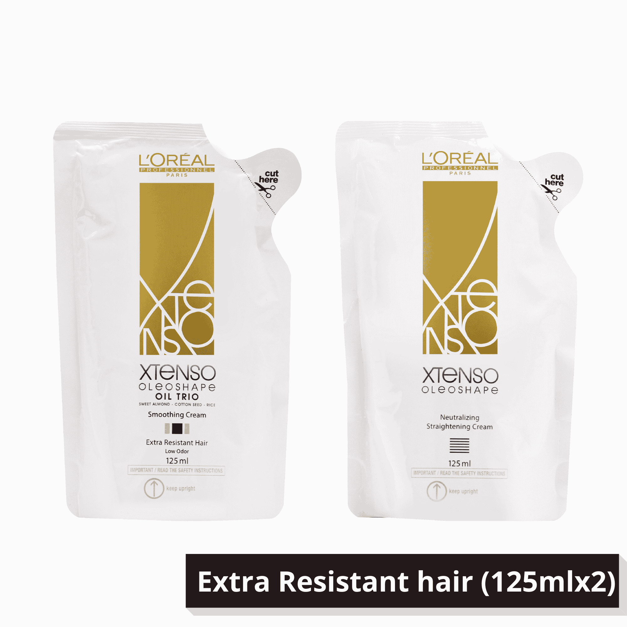 L'Oreal XTenso Oleoshape Hair Straightener + Neutralizing Cream