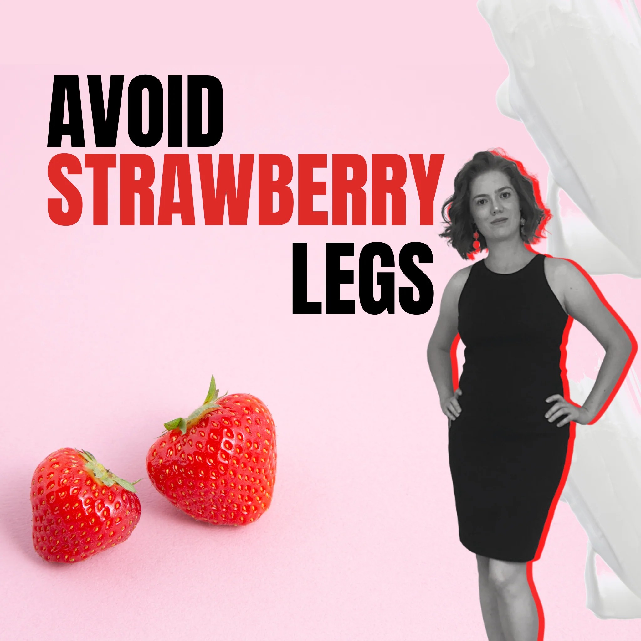 How to avoid strawberry legs or waxing bumps BeautybyCode