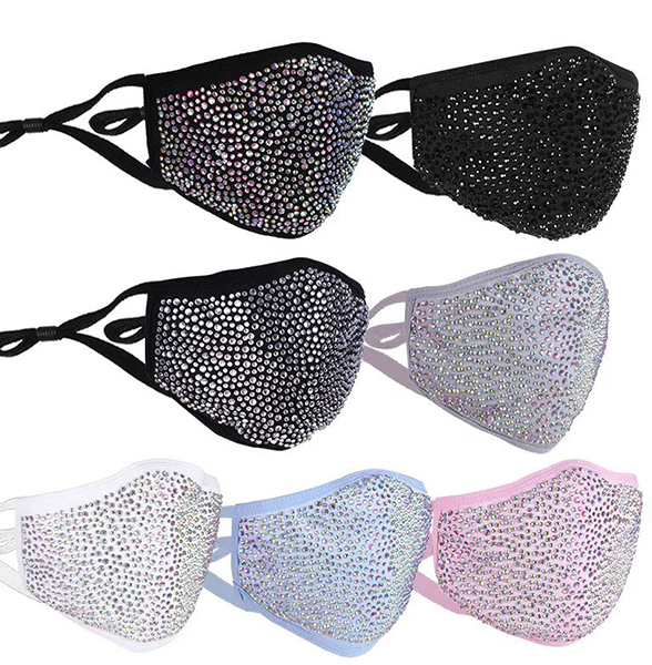 Rhinestone Masks The Loft Beautybar & Medspa