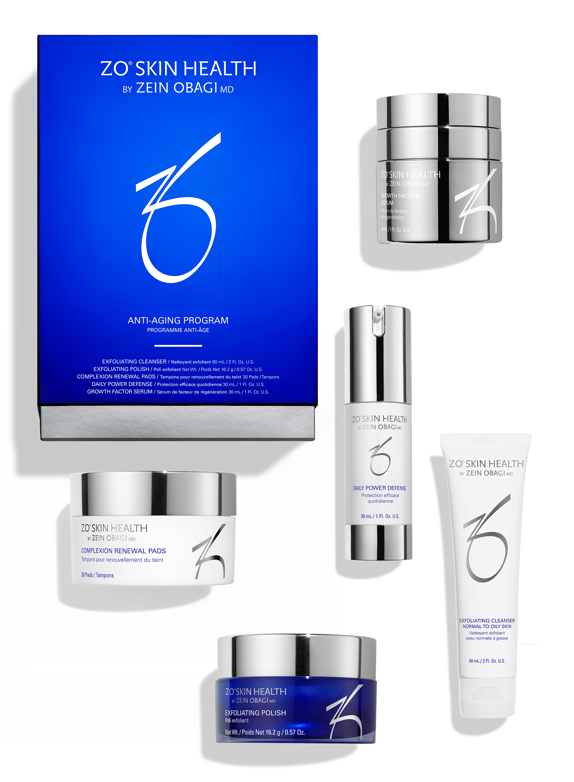 ZO Skin Anti Aging Program Kit Beauty Lounge Med Spa, Aptos CA