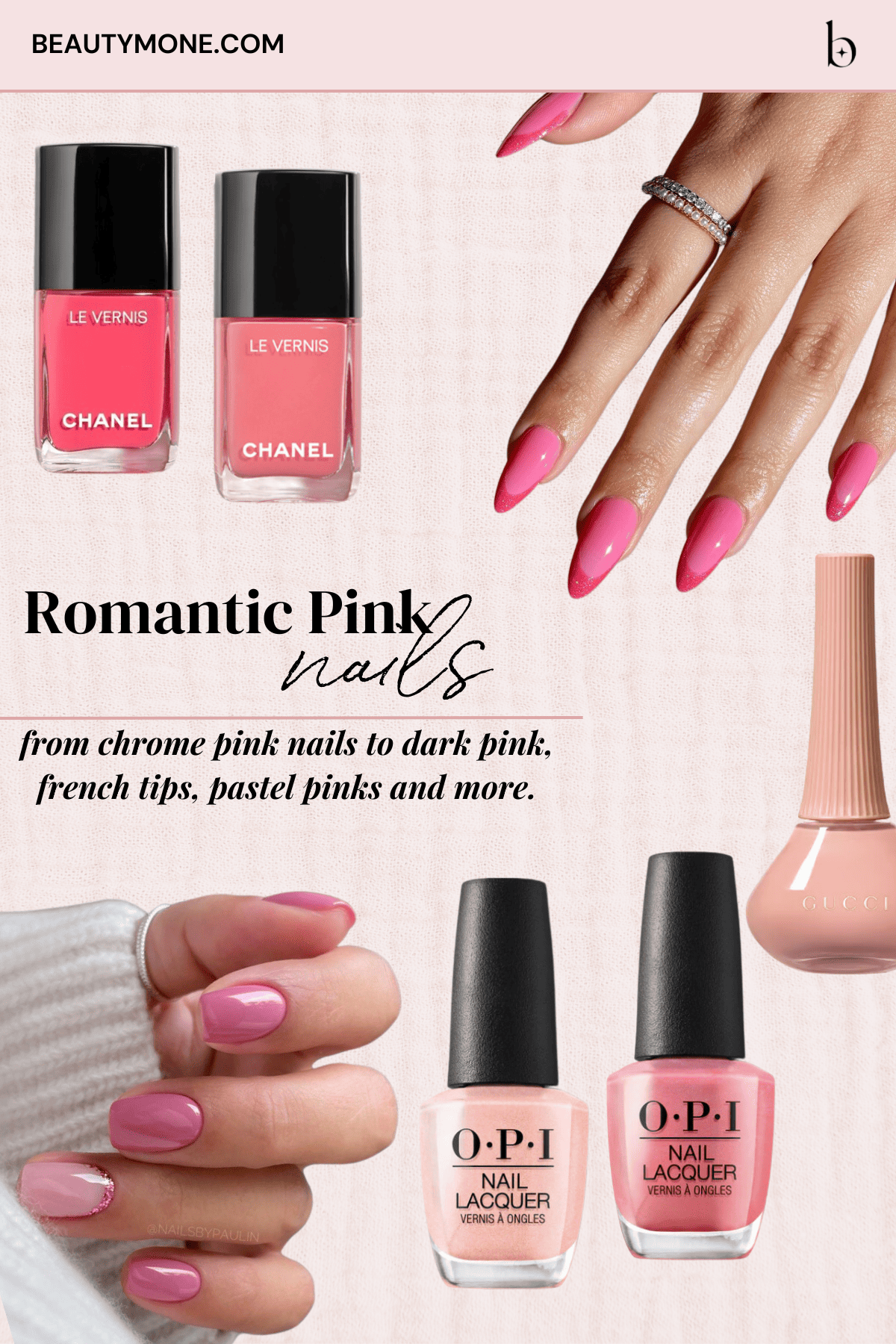 The 58 Best Pink Nails Ideas To Turn Heads In 2024