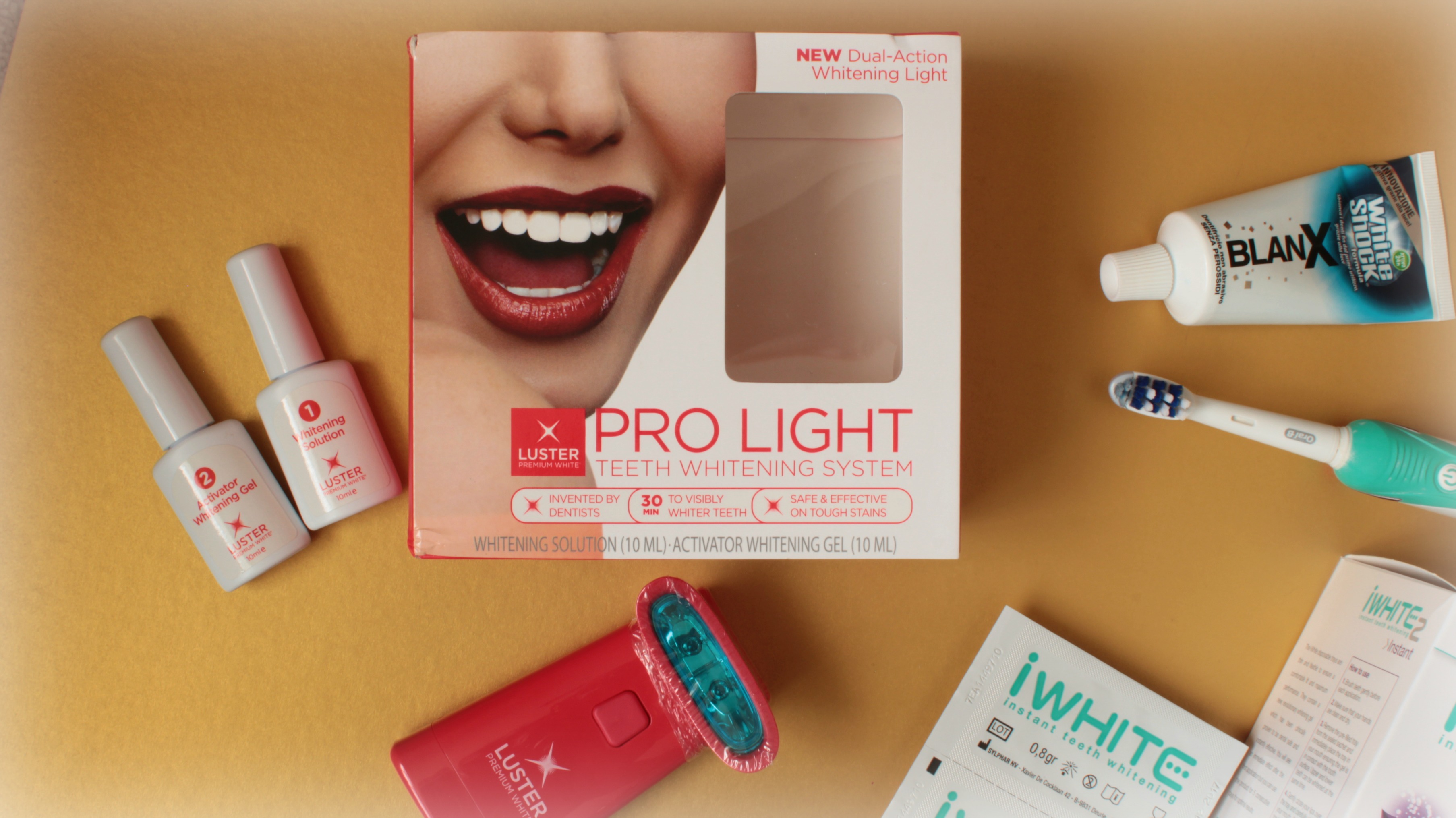 Luster Pro Light Teeth Whitening Kit System Beauty Passionista