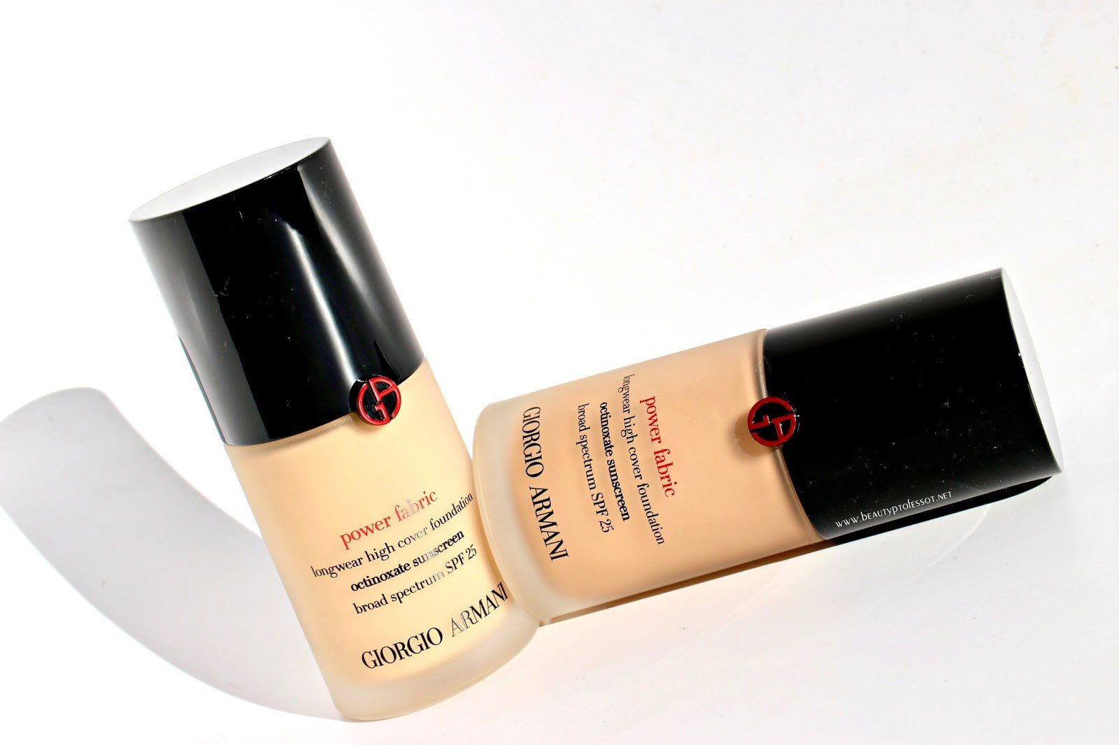 First Look Armani Power Fabric Foundation + Le