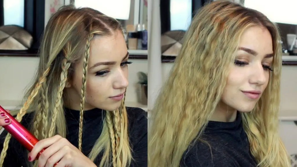 Here’s How to Crimp Your Hair with A Straightener