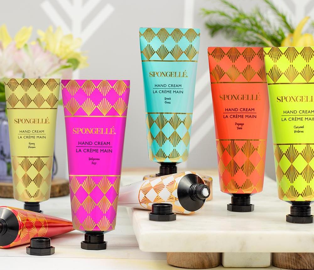 Affordable Indulgence Spongelle Hand Cream Collection
