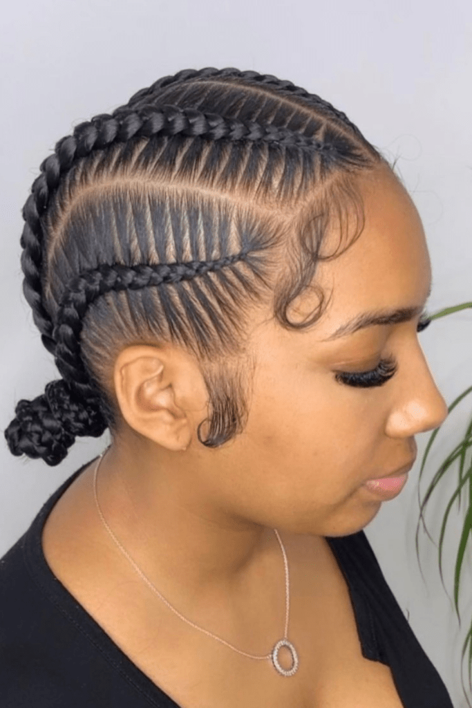 FeedIn Cornrows 16 Hairstyles We Want You to See BeautyWayMag