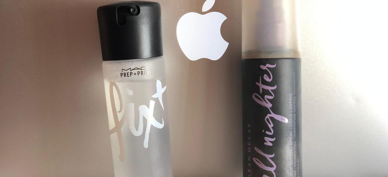 Battle of the setting sprays Urban Decay All nighter VS