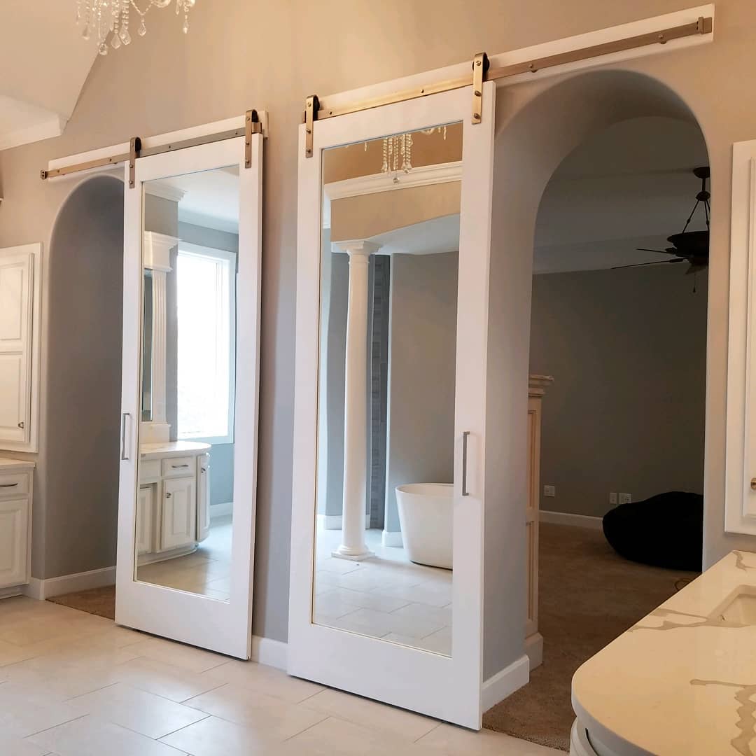 50+ Unconventional Alternatives To The Bathroom Door Design Ideas New