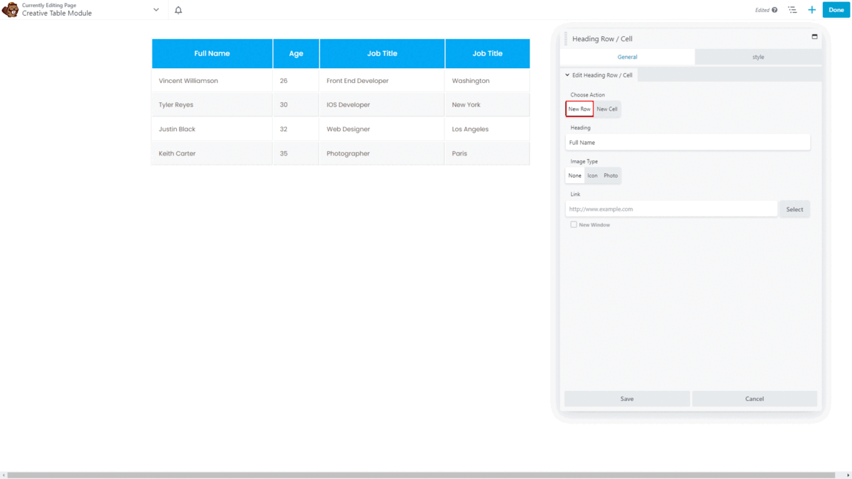 How To Use Creative Table Module For Beaver Builder?