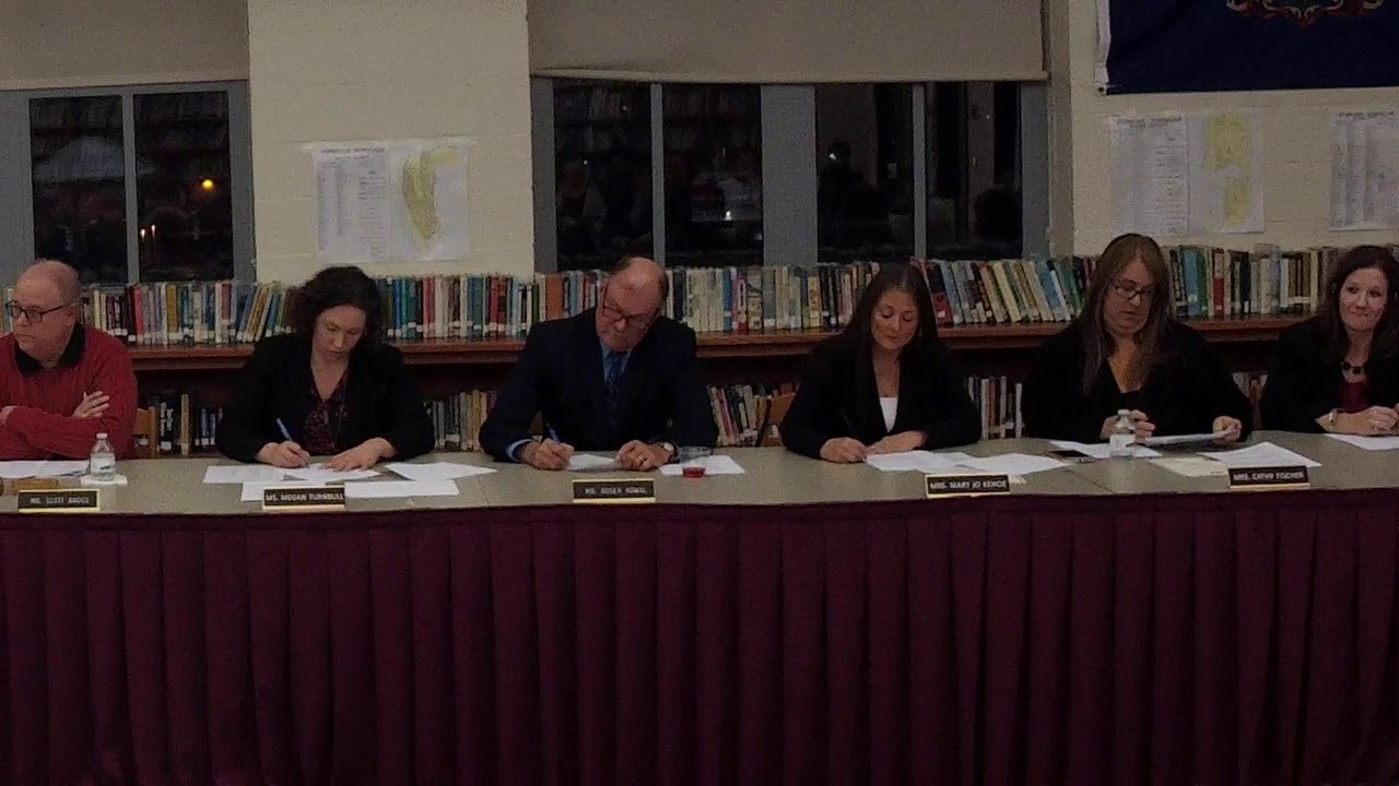 Ambridge School Board Meeting 1242019